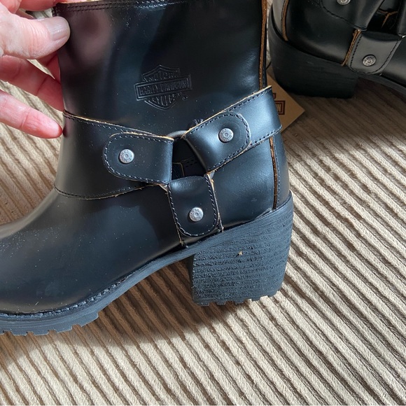 Harley Davidson Womens Lalane Riding Boots - Size 7.5 - NWT - Picture 13 of 14